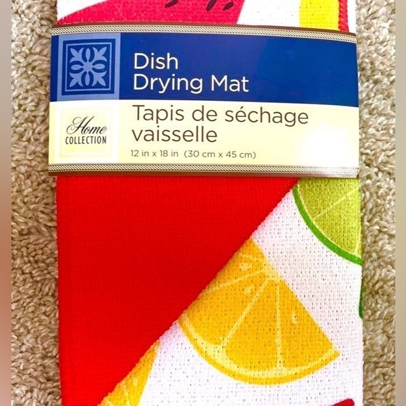 🍉 WATERMELON PRINT DISH DRYING MAT 🍉 - Picture 3 of 6